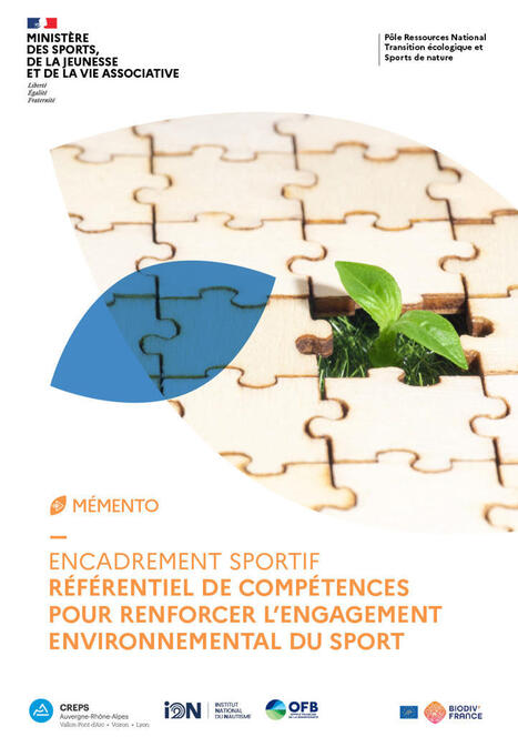 Encadrement sportif : r&eacute;f&eacute;rentiel de comp&eacute;tences pour renforcer l&rsquo;engagement environnemental du sport | 3 - Innovations sociales | Scoop.it