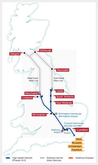 España La empresa Ineco diseñará uno de los tramos de la línea de alta velocidad británica HS2 | Noticias-Ferroviarias Español | Scoop.it