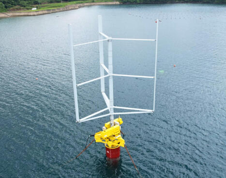 Cette turbine &agrave; axe vertical veut r&eacute;volutionner l'&eacute;olien en mer | Energie & stockage : des innovations pour un monde durable | Scoop.it