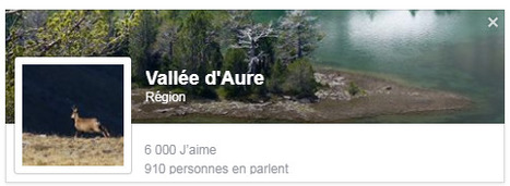 6000 abonnés sur la page Facebook Vallée d'Aure  | Vallées d'Aure & Louron - Pyrénées | Scoop.it