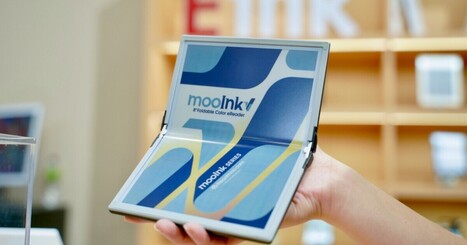 First Folding Color E reader Breaks Cover: Readmoo Mooink V | IA, DATACENTER & TRANSITION DIGITALE | Scoop.it