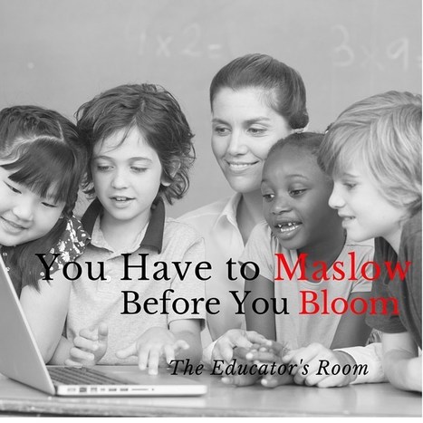 Gotta "Maslow" Before You "Bloom" - The Educator's Room by Jake Miller | iGeneration - 21st Century Education (Pedagogy & Digital Innovation) | Scoop.it