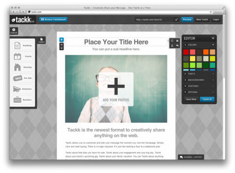 Tackk, una manera simple de crear y publicar contenido online | EVA | Scoop.it