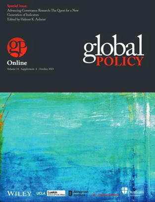 Special Issue: Advancing Governance Research: The Quest for a New Generation of Indicators | Global Policy Journal | Global Policy, Corruption, Economic Crimes, Fronting, Whistleblowers | Scoop.it