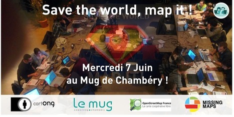 Chambéry | Le Mug : "Le 07/06/17 Mapathon Missing Maps «Save the world, map it» | Ce monde à inventer ! | Scoop.it