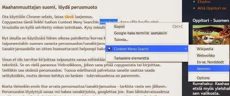 Sanaluokat - ihmettely&auml; | 1Uutiset - Lukemisen t&auml;hden | Scoop.it
