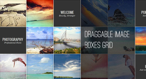 Draggable Image Boxes Grid | youyouk | Scoop.it