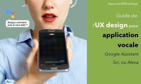 Comment concevoir le design d'une application vocale Alexa Google Assistant Siri | Interface homme-machine | Scoop.it