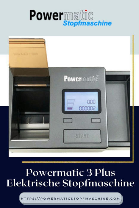 Elektrische Stopfmaschine Powermatic 3 | Elektrische Stopfmaschine - Stopfmaschineshop.com | Scoop.it