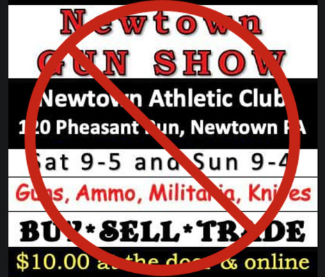 No Gun Shows For #NewtownPA? At Least Not At The NAC Sports Training Center | Newtown News of Interest | Scoop.it