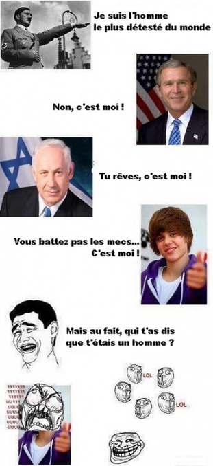 l’homme le plus deteste du monde | Trollface , meme et humour 2.0 | Scoop.it