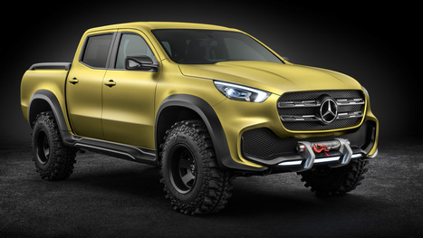Official Photos of Mercedes-Benz X-Class Pickup Concept | Maxabout Cars | Scoop.it