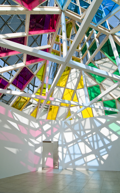 Daniel Buren: "Architecture, against-architecture: transposition" | Art Installations, Sculpture, Contemporary Art | Scoop.it