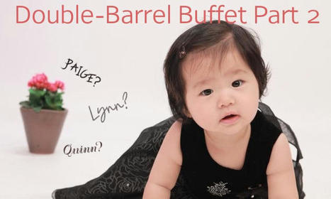 Double-Barrel Buffet Part 2 | Name News | Scoop.it