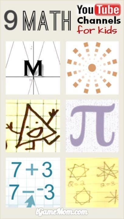 9 Fun Math YouTube Channels for Kids | iGameMom | iGeneration - 21st Century Education (Pedagogy & Digital Innovation) | Scoop.it