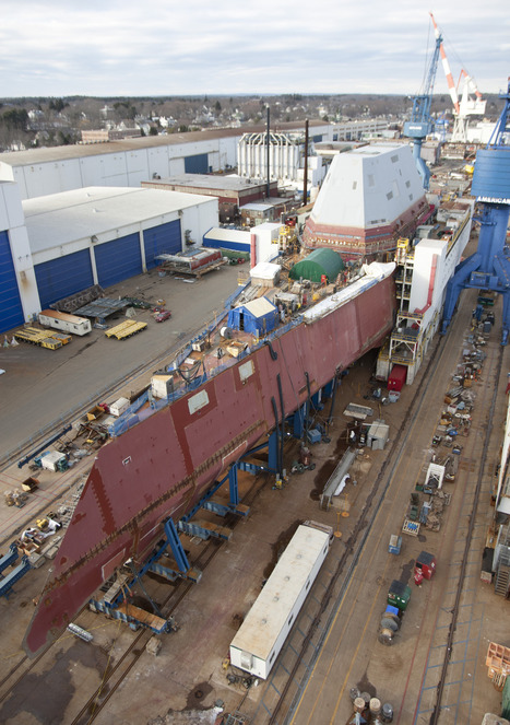 L'assemblage du futur DDG-1000 Zumwalt est spectaculaire (belles photos) | DEFENSE NEWS | Scoop.it