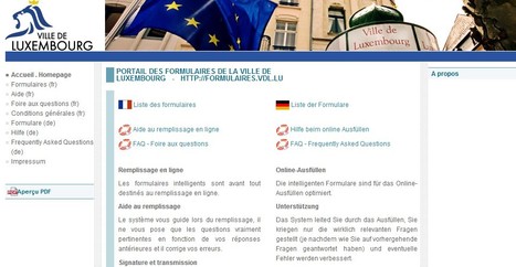Portail des formulaires de la Ville de Luxembourg | Luxembourg (Europe) | Scoop.it