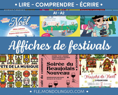 Affiches de festivals | FLEursdeFLE | Scoop.it