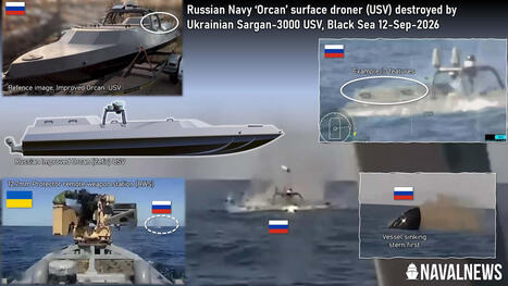 World&rsquo;s First Naval Drone Duel Results In Ukrainian Success | DEFENSE NEWS | Scoop.it