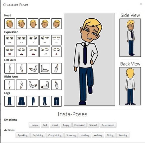 Free Technology for Teachers: How to Customize Your Characters in Storyboard That Comics | Moodle and Web 2.0 | Scoop.it