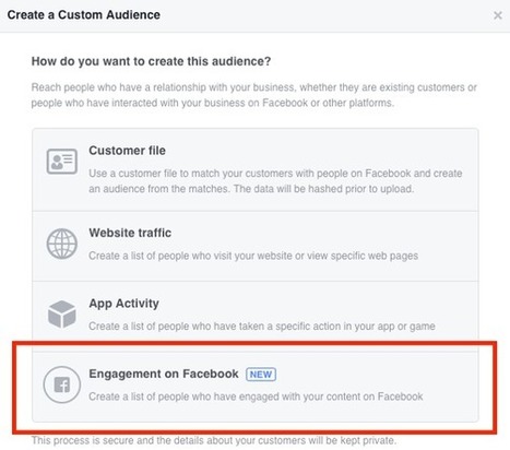 How to Use Facebook Page Engagement Custom Audiences&nbsp; | WebsiteDesign | Scoop.it