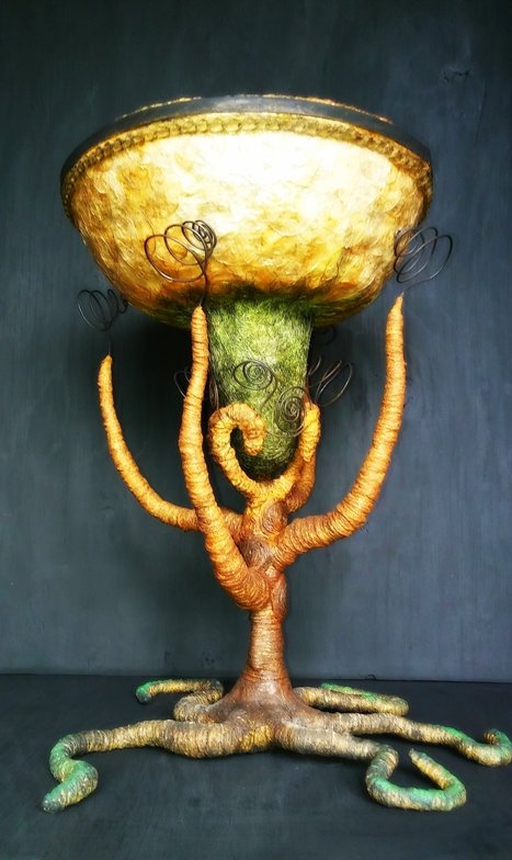 Lunaire (Monnaie Du Pape) / Lunar Sculpture | 1001 Recycling Ideas ! | Scoop.it