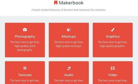 Makerbook: directorio repleto de recursos gratis para los creativos | TIC & Educación | Scoop.it