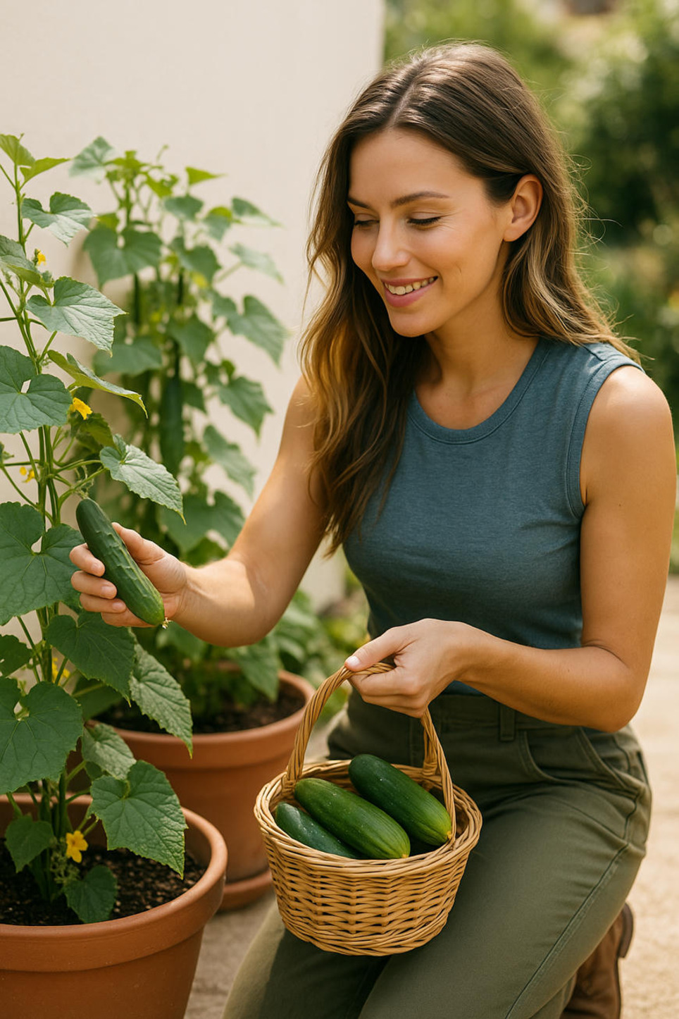 5 Best Tips to Grow Cucumbers in Containers | Free Garden Plans - Gardening Tips & Guides - DIY Garden Plans | Garden Plans | Scoop.it