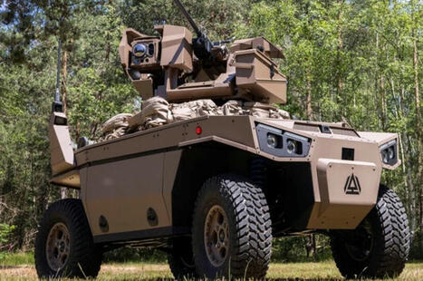 Arquus displays Drailer multirole wheeled UGV | DEFENSE NEWS | Scoop.it