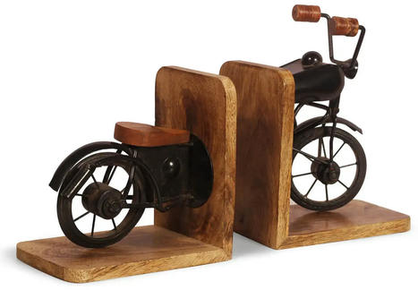 Wholesale Handmade Modern Wood Bookends in Bulk | ArtistryBazaar Inc | ArtistryBazaar INC. | Scoop.it