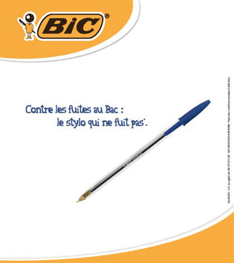 Un stylo Bic anti-fuites au Bac ! | Mais n'importe quoi ! | Scoop.it