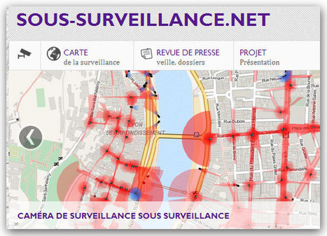 Carte des cameras vidéo de surveillance dans l’espace public | LaLIST Veille Inist-CNRS | Scoop.it