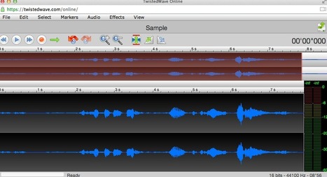 TwistedWave - Create Audio Recordings and Save Them in Google Drive | Time to Learn | Scoop.it