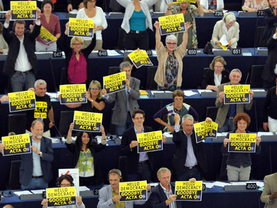 ACTA killed: MEPs destroy treaty in final vote | ICT Security-Sécurité PC et Internet | Scoop.it