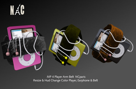 MP4 Player Arm Belt by NCparis Designs | Teleport Hub | Second Life Freebies | Scoop.it