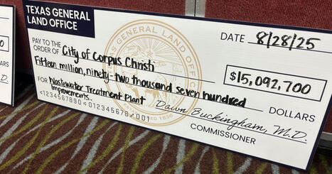 Corpus Christi gets $15M grant for wastewater treatment upgrades | exTRA by the Trinity River Authority of Texas | Scoop.it