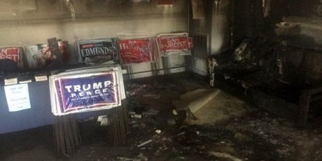 'Deep South KKK Democrats hillary THUGS Fire Bomb NC Republican party office 101516 Spray paint "Nazi Republicans get out of town or else"' | News You Can Use - NO PINKSLIME | Scoop.it