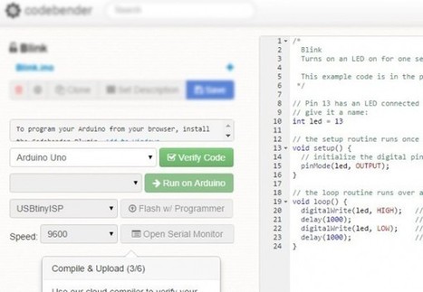 Codebender, un editor de código online para Arduino | tecno4 | Scoop.it