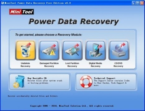 Recupera esos archivos borrados accidentalmente en discos duros con MiniTool Power Data Recovery | Las TIC y la Educación | Scoop.it