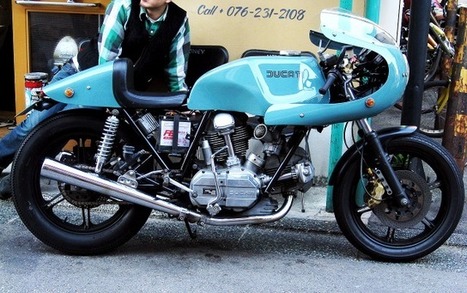 motographite cafe racer: Ducati 900 SS "sea stinger" | Ductalk: What's Up In The World Of Ducati | Scoop.it