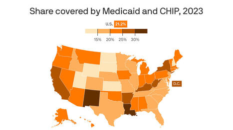 Mapped: Medicaid recipients across the U.S. - AXIOS.com | Operation Deimos | Scoop.it