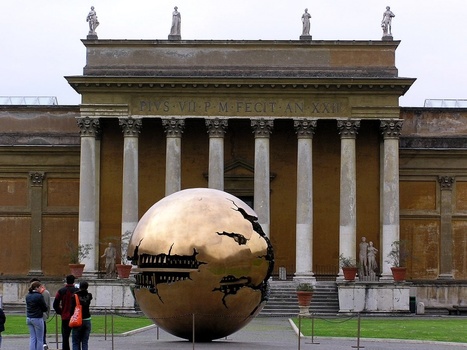 The "Sphere" by Arnaldo Pomodoro | Art Installations, Sculpture, Contemporary Art | Scoop.it