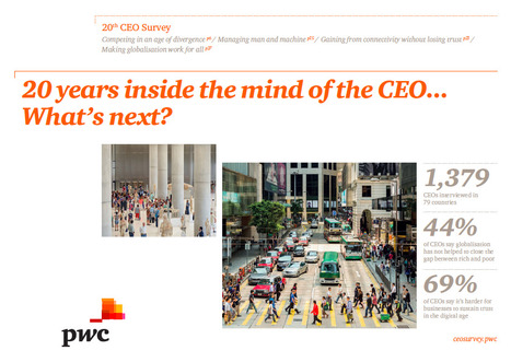 PwC CEO Survey 2017: What's next? | #HR #RRHH Making love and making personal #branding #leadership | Scoop.it