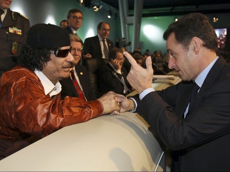 En 2007, Kadhafi aurait financé la campagne de Sarkozy - Rue89 | Infos en français | Scoop.it