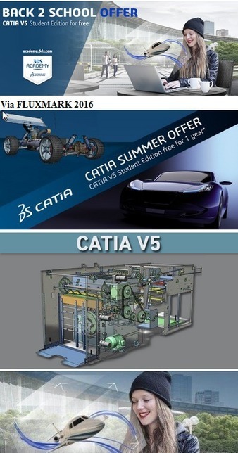 Offre gratuite : CATIA V5 STUDENT EDITION Fr 2016 Logiciel professionnel Ingénierie 3D et CAO | Logiciel Gratuit Licence Gratuite | Scoop.it