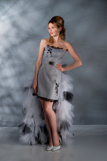 Robe de mariée neuve Pia Benelli modèle Tune 2012 couleur Vichy | Robes de mariée d'occasion | Scoop.it