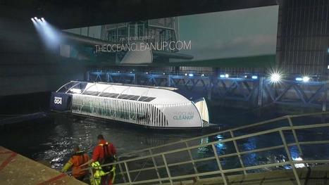 Watch: Dutch inventor unveils device to purge rivers of plastic | LE GRAND NORD | Scoop.it