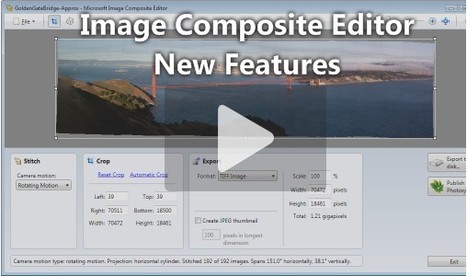 Microsoft Research Image Composite Editor (ICE) | Best Freeware Software | Scoop.it