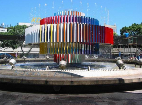 Yaacov Agam: Fountain | Art Installations, Sculpture, Contemporary Art | Scoop.it
