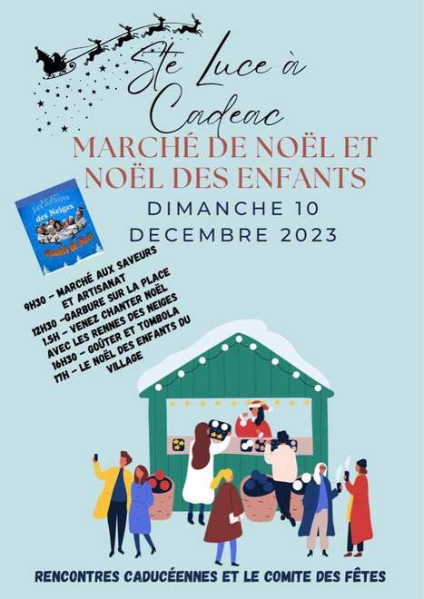 Cadéac fête Noël le 10 décembre | Vallées d'Aure & Louron - Pyrénées | Scoop.it